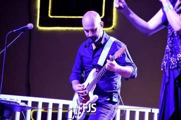 Concierto de la cantante grancanario Cristina Ramos en la plaza de San Juan/Francisco Javier Santana./Francisco Javier Santana.
